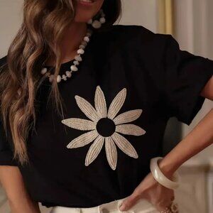 Women'S Casual Short Sleeve Crew Neck T-Shirt